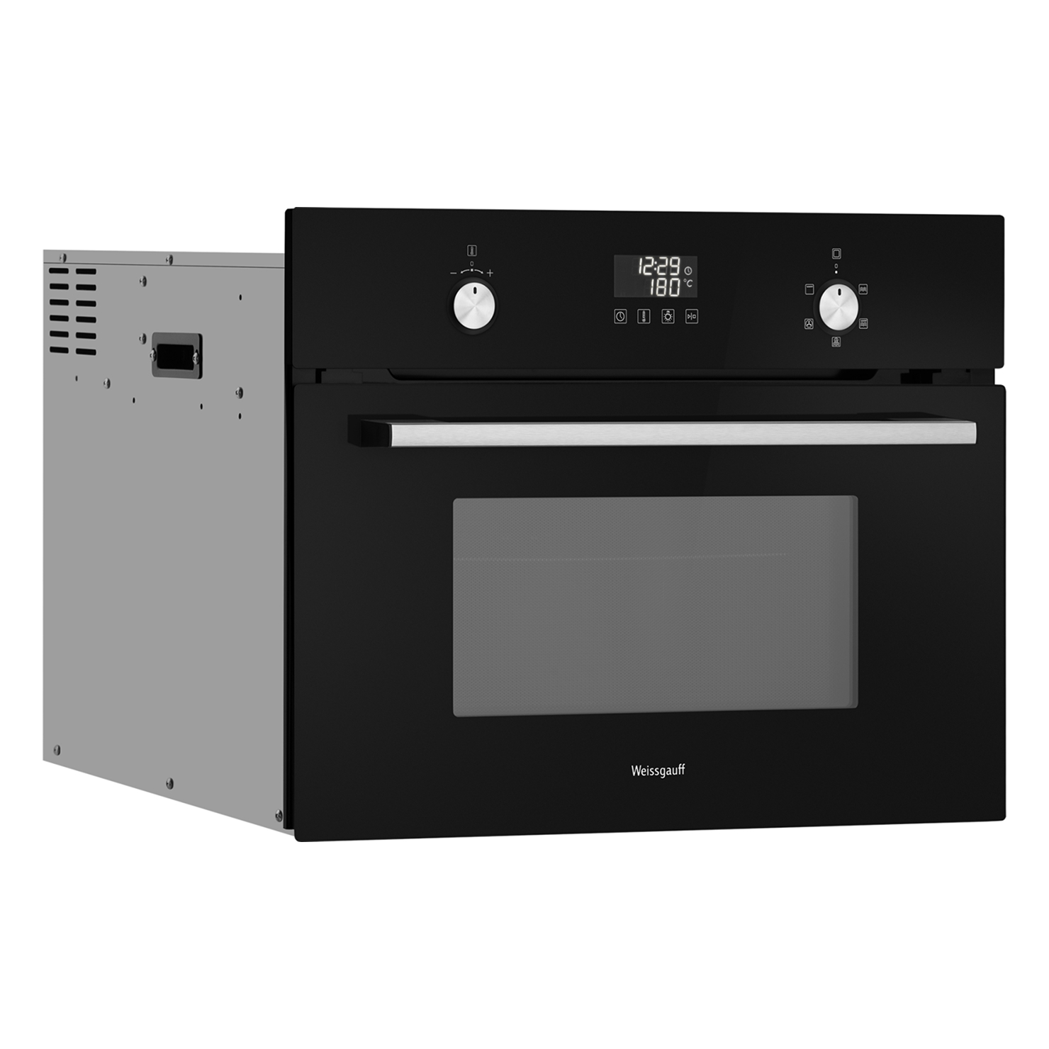 Компактный духовой шкаф с СВЧ Weissgauff OE 449 PDBK 3
