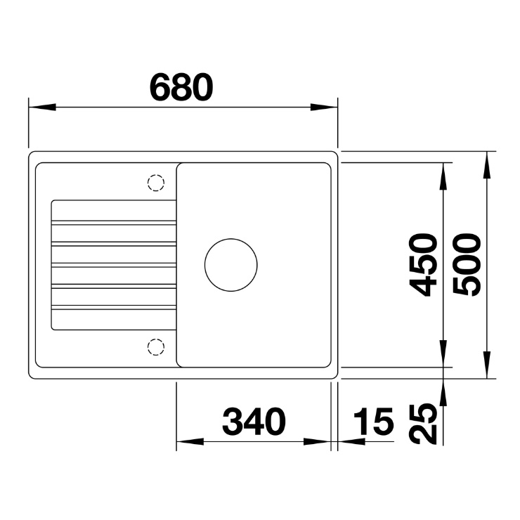 Кухонная мойка Blanco ZIA 45 S Compact белый 524725 2