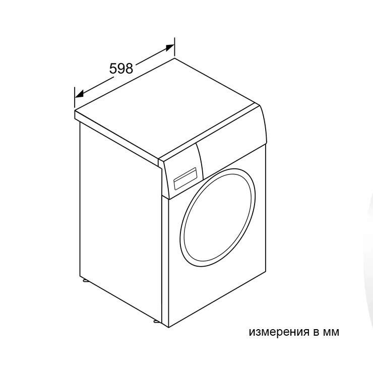 Стиральная машина с фронтальной загрузкой Bosch WAN2427GPL 8