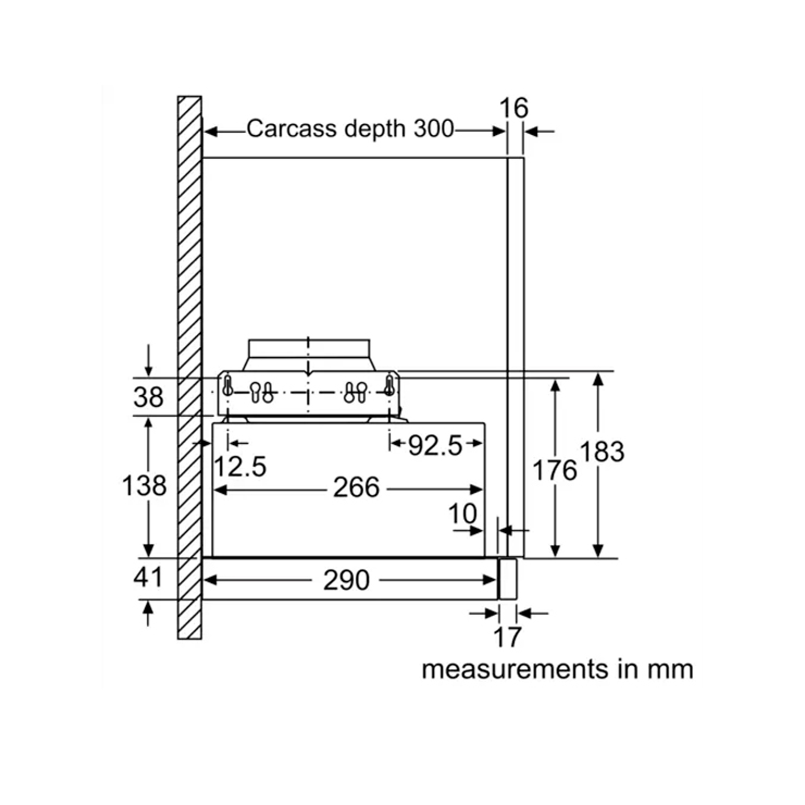Вытяжка Bosch DFM064A53 10