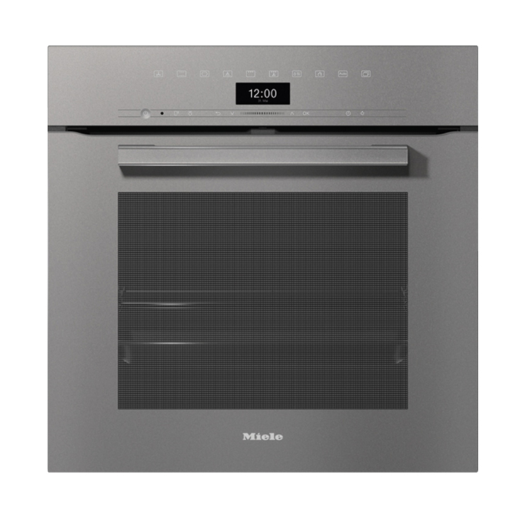 Электрический духовой шкаф Miele H 7464 BP графитовый серый GRGR