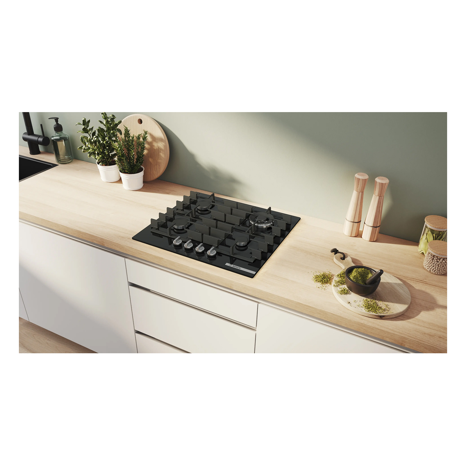 Газовая панель Bosch PPH6A6I40O 5