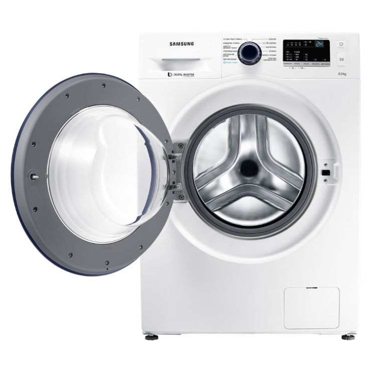 Стиральные машины с фронтальной загрузкой Samsung WW60J30G03WDBY 2