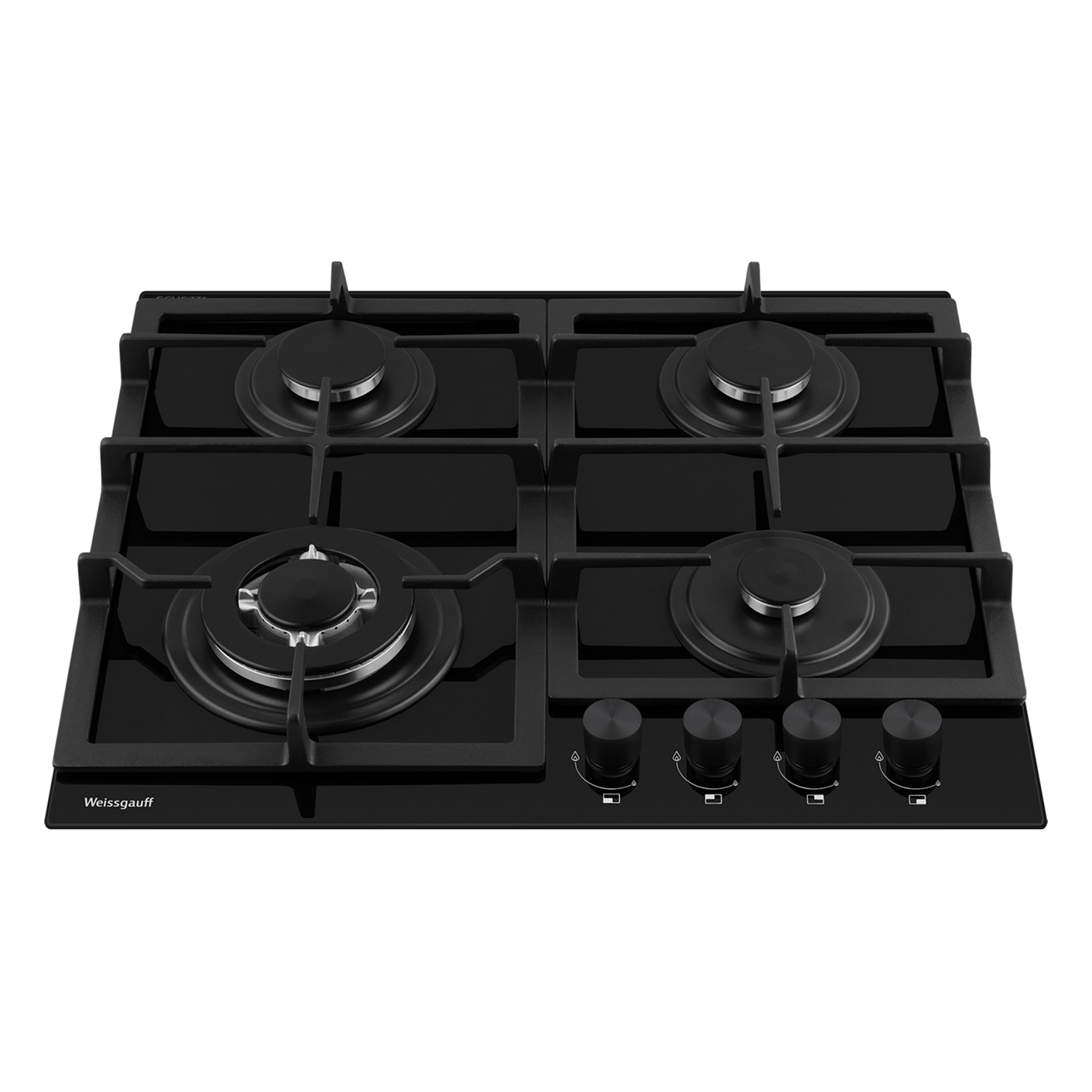 Газовая панель Weissgauff HGG 641 BGV NANO GLASS 5