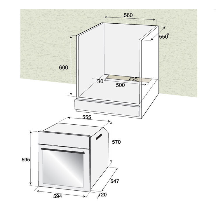 Электрический духовой шкаф Beko BIE24301W 2