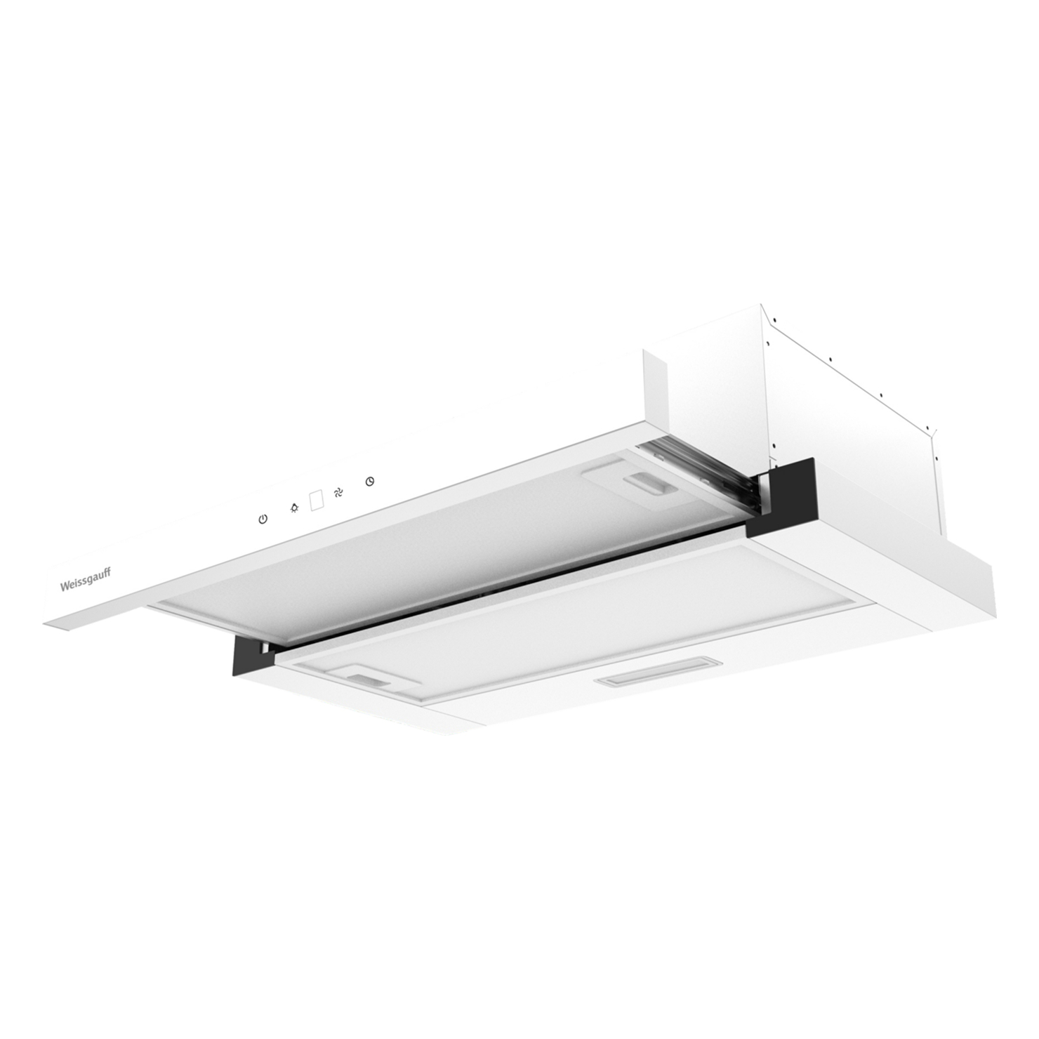 Вытяжка Weissgauff TEL 600 2M Touch White Glass 3