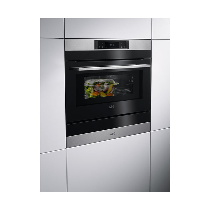 Микроволновая печь встраиваемая AEG KMK721880M 5