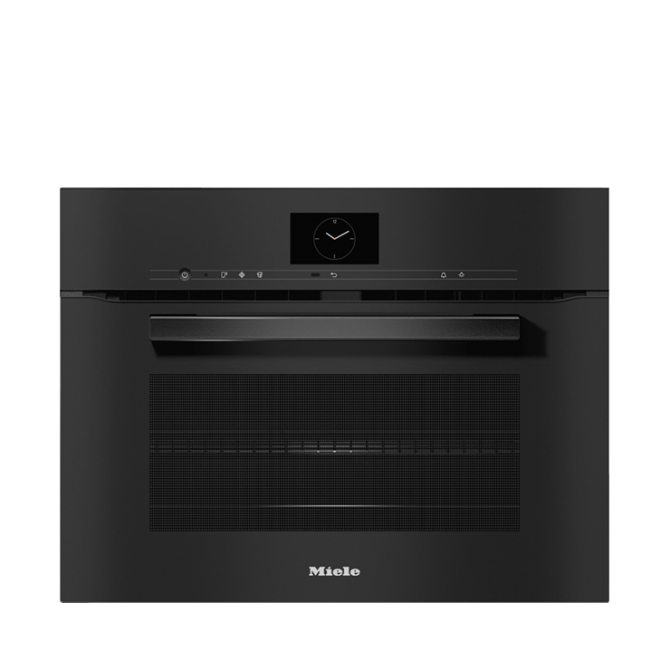 Компактный духовой шкаф Miele H 7640 BM OBSW черный обсидиан
