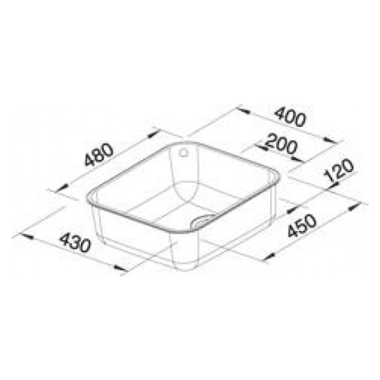 Кухонная мойка Blanco SUPRA 450-U 518203 4