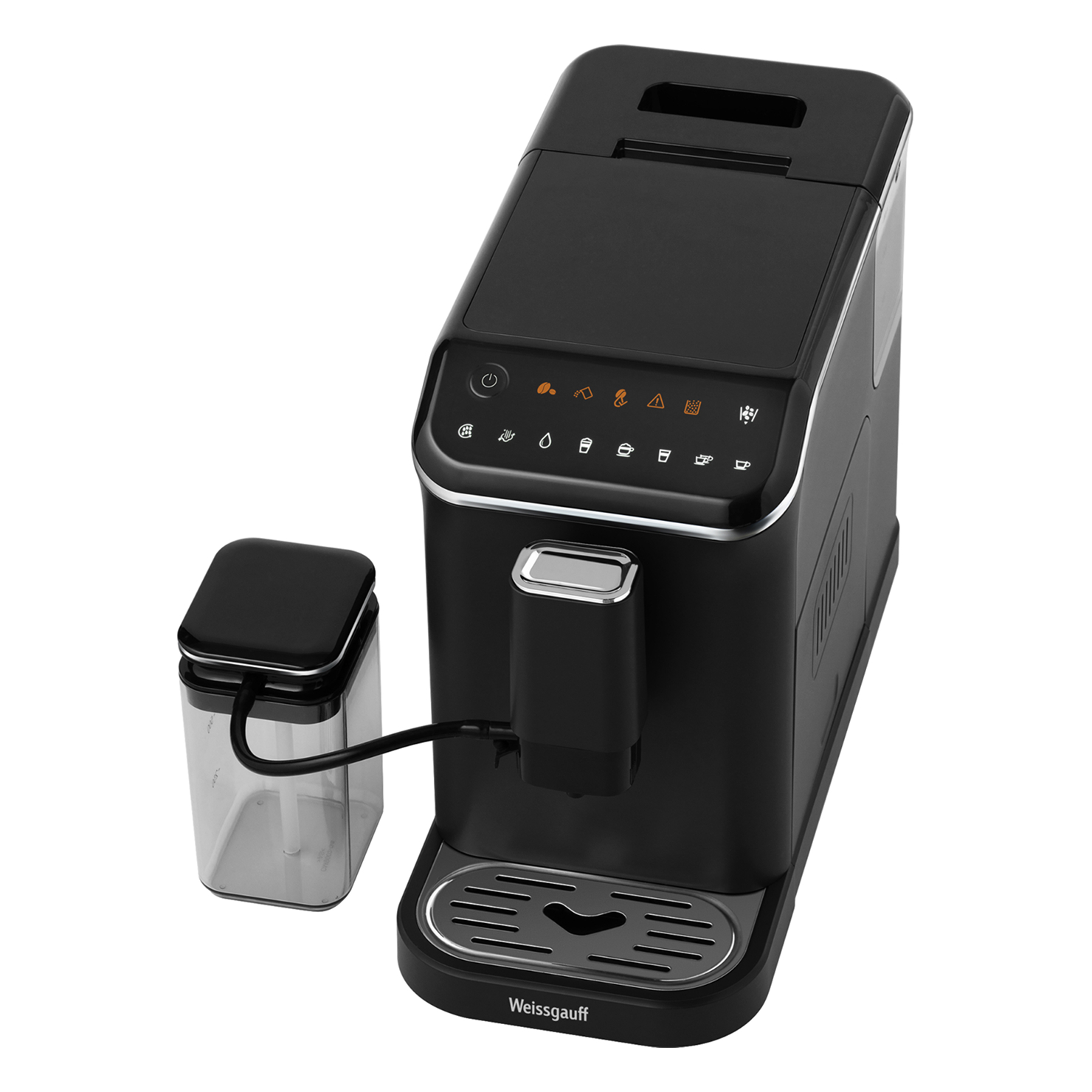 Кофемашина Weissgauff WCM-325 Black Automatic Touch Cappuccino 10
