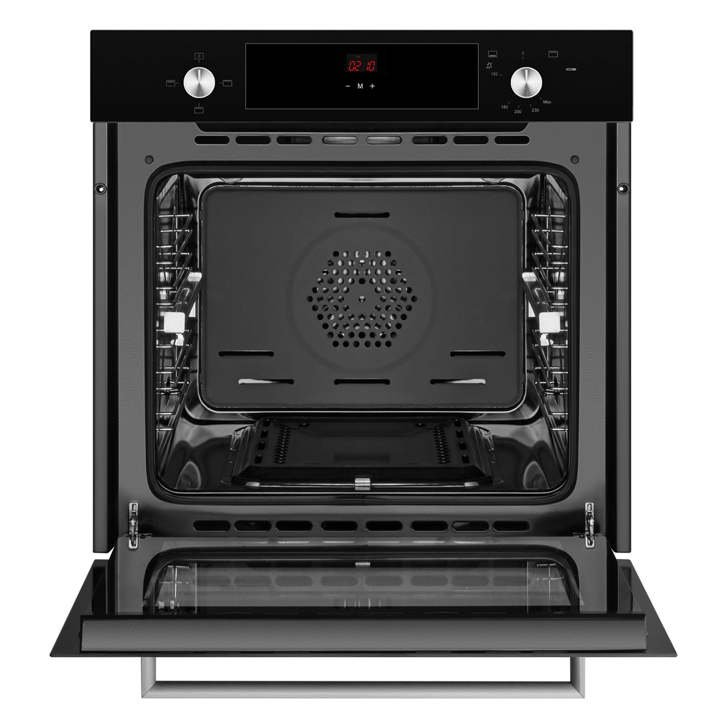 Газовый духовой шкаф Weissgauff WGO 706 D Black Glass 7