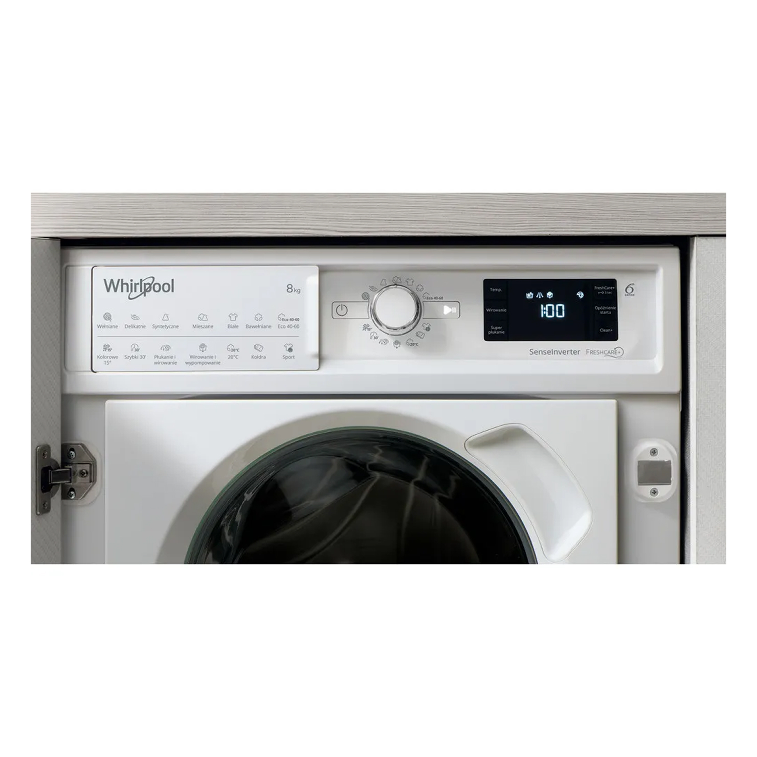 Встраиваемая стиральная машина с фронтальной загрузкой Whirlpool BI WMWG 81485 PL 4