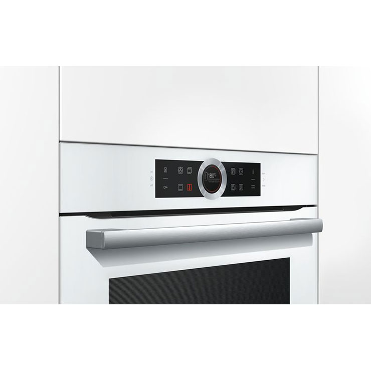 Электрический духовой шкаф Bosch HBG672BW1F 4