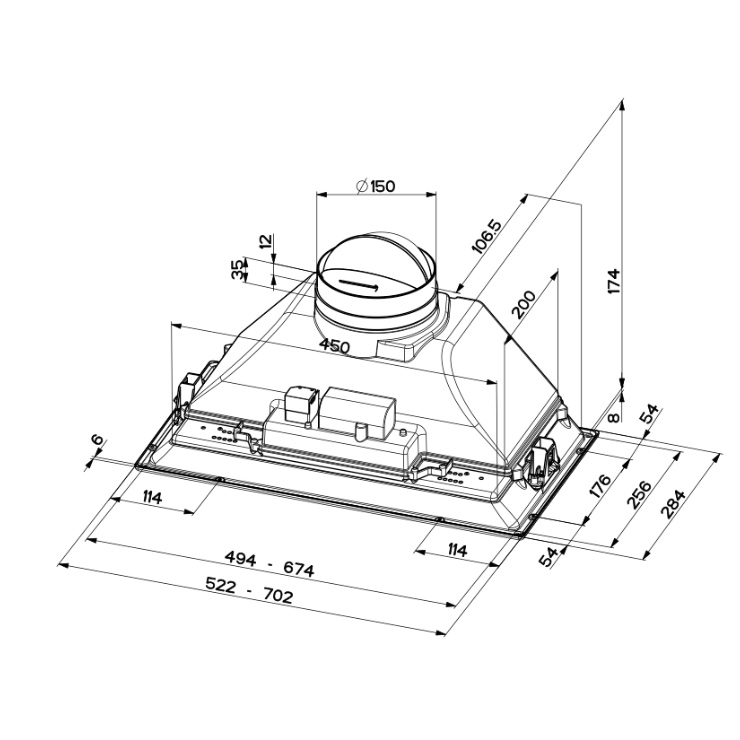 Вытяжка Faber INKA SMART C LG A52 3