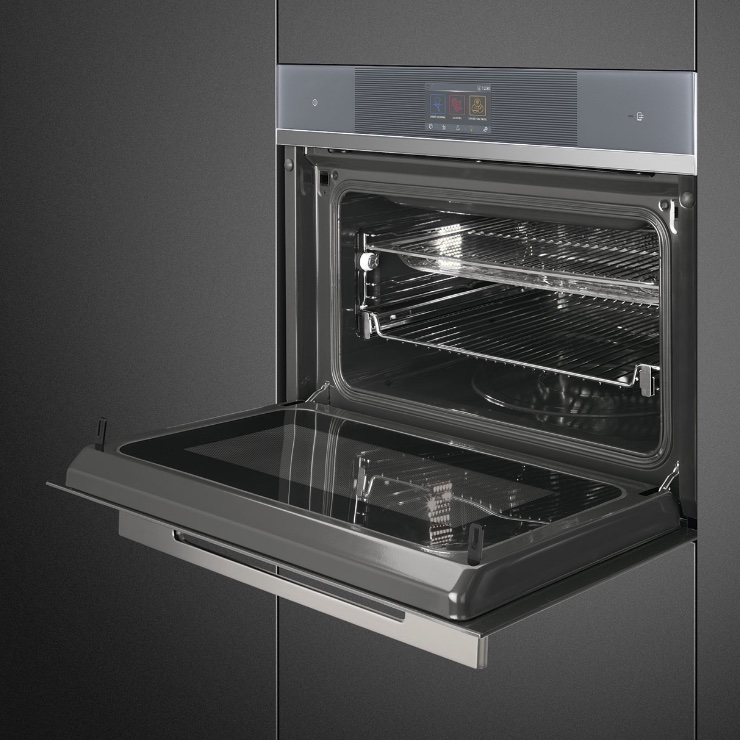 Компактный духовой шкаф Smeg SF4104WMCS 2