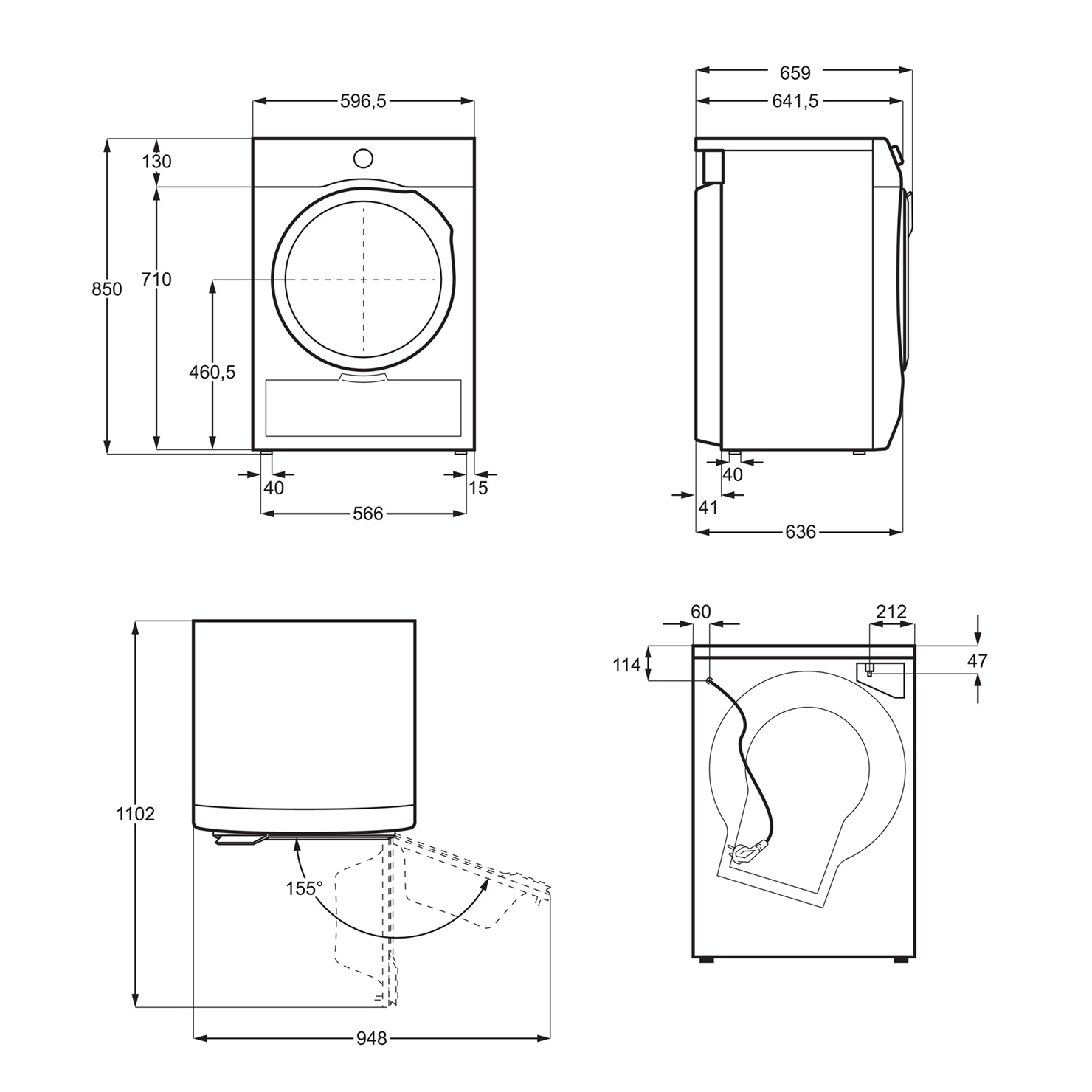 Сушильная машина Electrolux EW8D585UCE 9