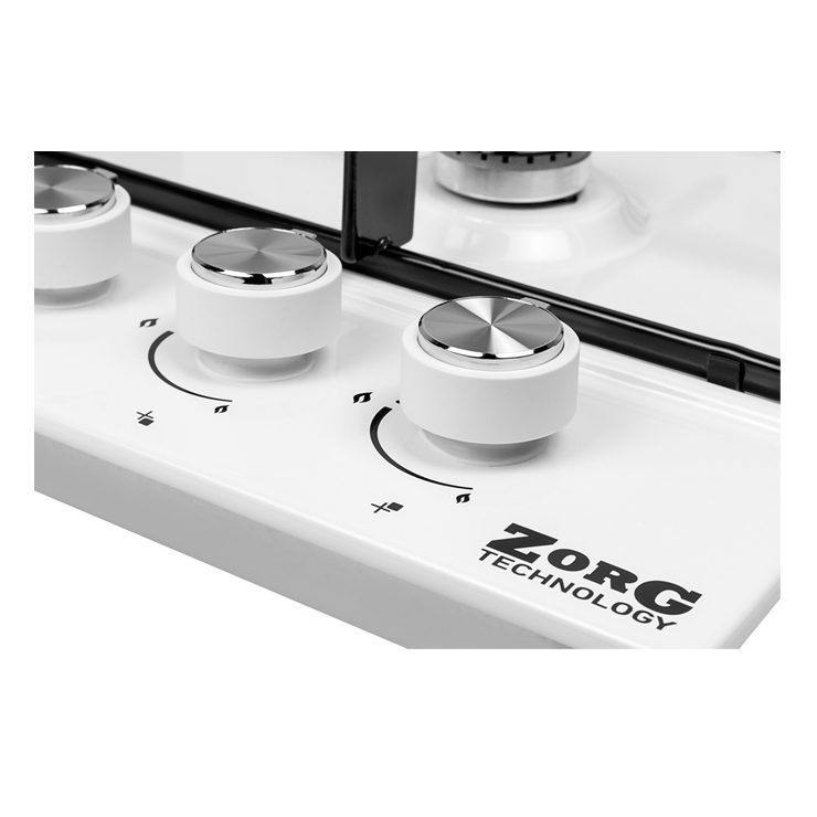Газовая панель ZorG Technology ELTEC D white (EMY) 4