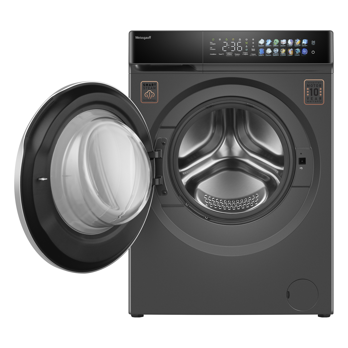 Стирально-сушильная машина Weissgauff WMD 996 Autodose Inverter Touch 4