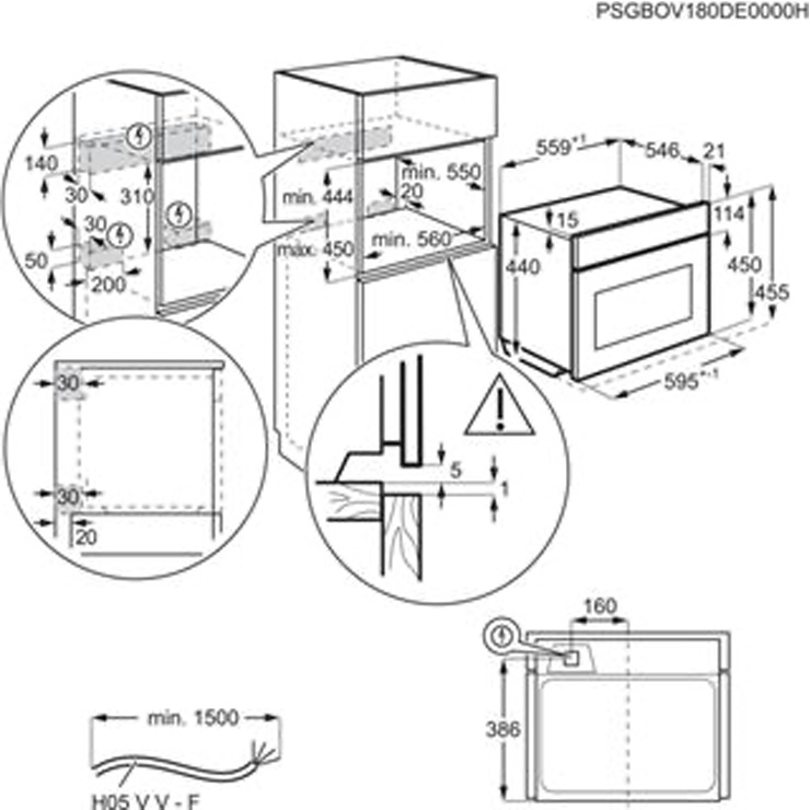 Компактный духовой шкаф Electrolux VKA9S21WX 4