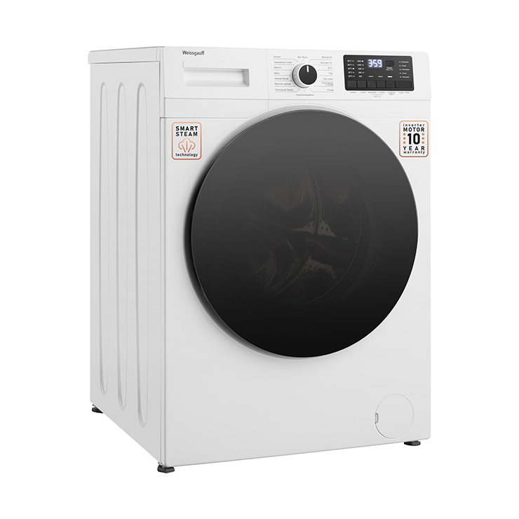Стиральная машина с фронтальной загрузкой Weissgauff WM 61212 DC Inverter Steam 2