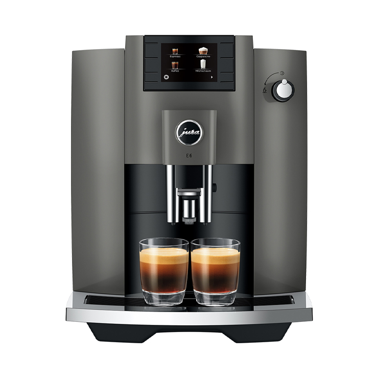 Кофемашина JURA E6 Dark Inox 2
