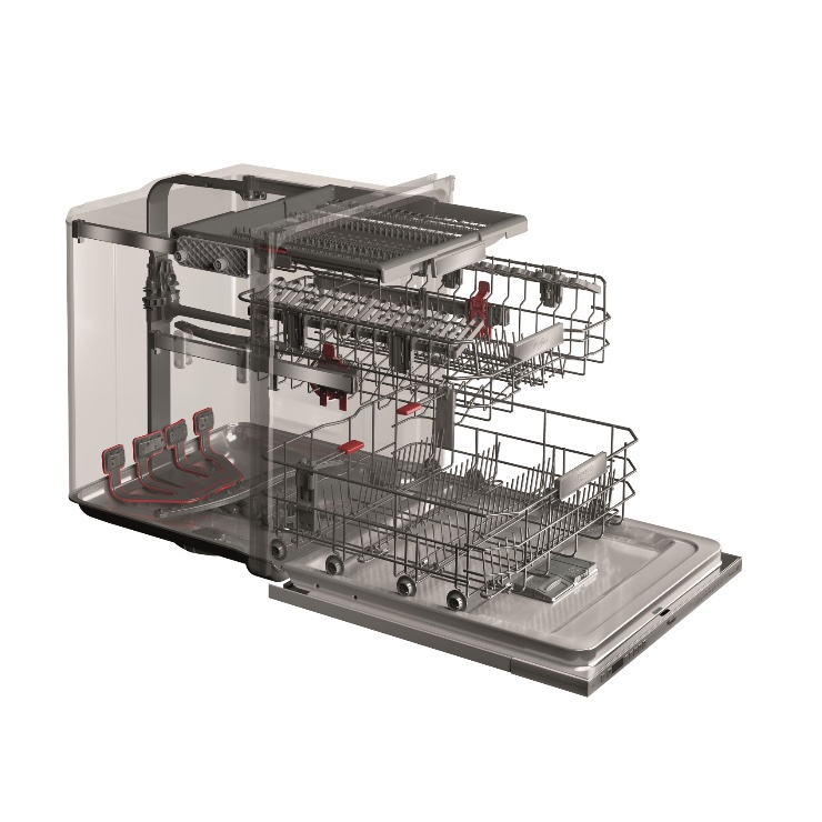 Встраиваемая посудомоечная машина Whirlpool  WIO 3O33 DLG 2
