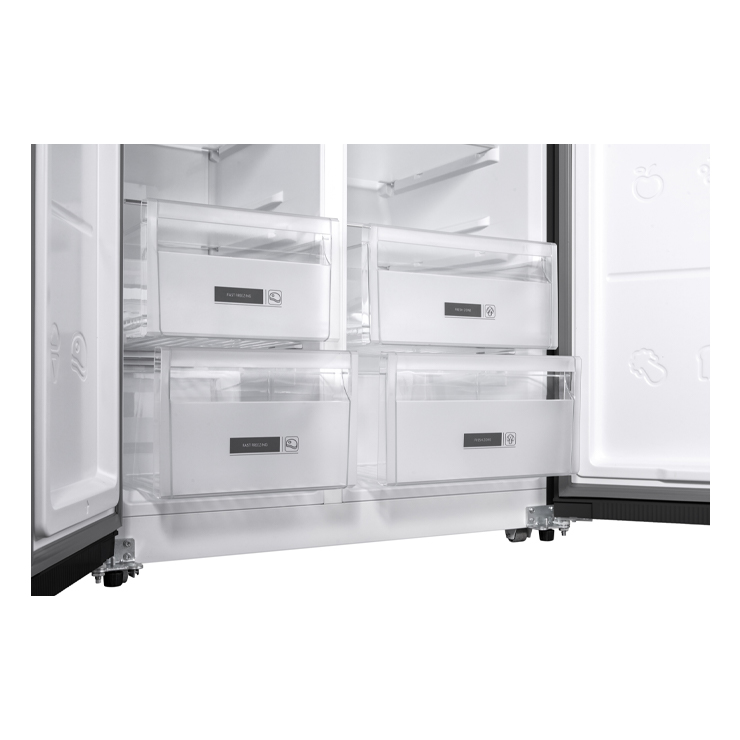 Холодильник Weissgauff WSBS 600 XB NoFrost Inverter 8