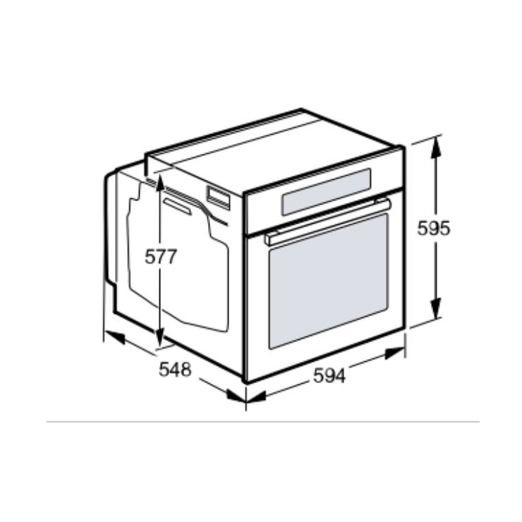 Электрический духовой шкаф Bosch HBG6764S1 5