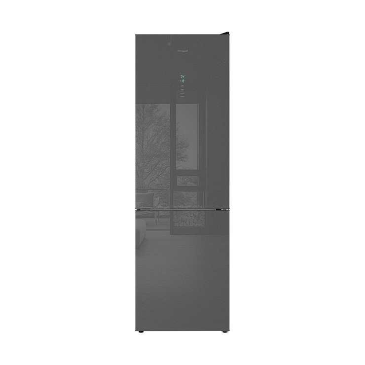 Холодильник Weissgauff WRK 195 D Full NoFrost Bru Steel Glass 2