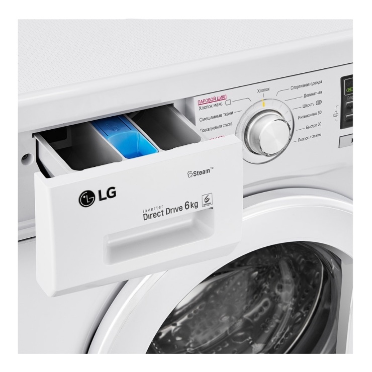 Стиральная машина с фронтальной загрузкой LG F12M7NDS0 2