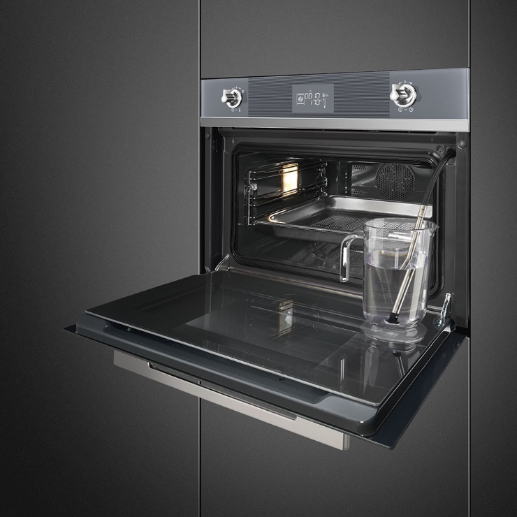 Компактный духовой шкаф Smeg SF4102VCS 2