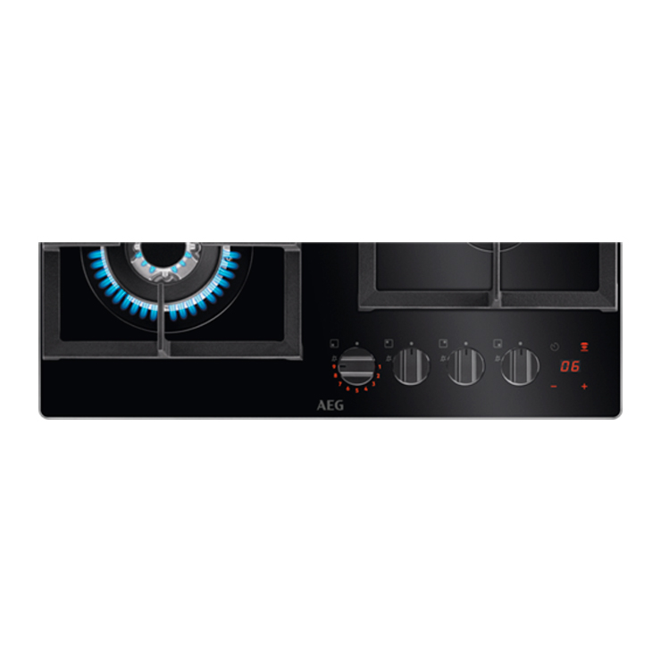 Газовая панель AEG HKB64450NB 7