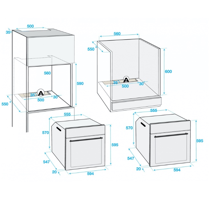 Электрический духовой шкаф Beko BIE24301B 3