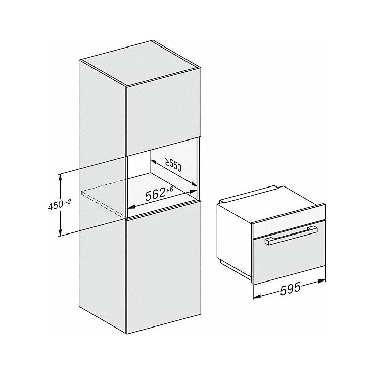Микроволновая печь встраиваемая Miele M 7240 TC EDST/CLST 2