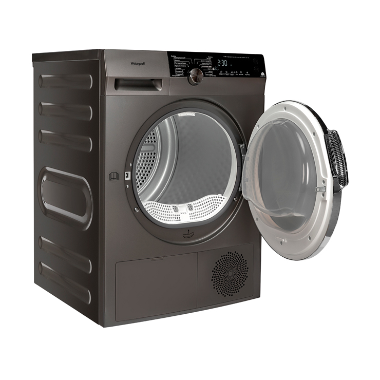 Сушильная машина Weissgauff WD 599 DC Inverter Heat Pump Silver 2