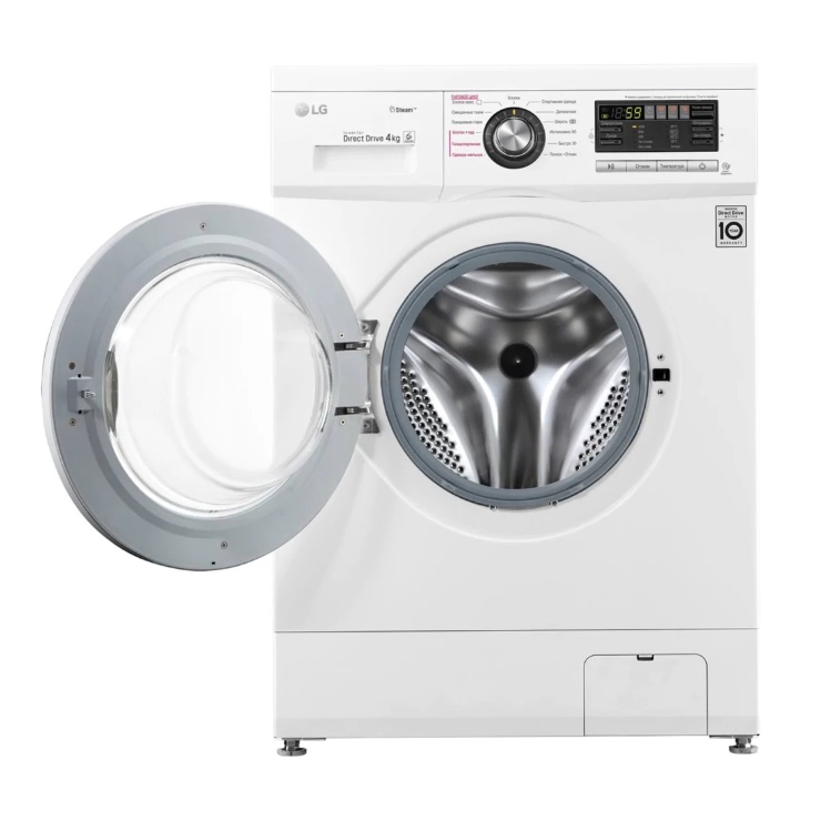 Стиральная машина с фронтальной загрузкой LG F1096SDS3 2