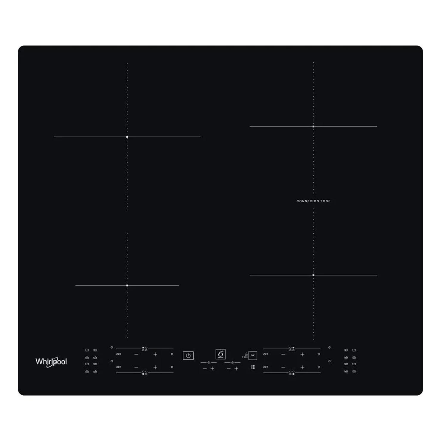 Индукционная панель Whirlpool WB B8360 NE