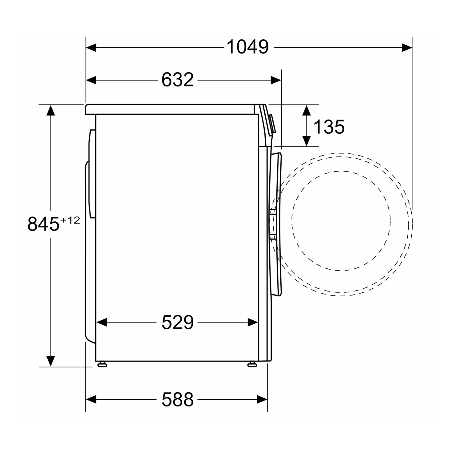 Стиральная машина с фронтальной загрузкой Bosch WGE03201PL 8