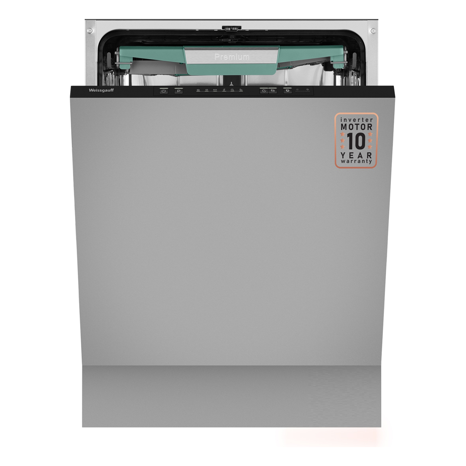 Встраиваемая посудомоечная машина Weissgauff BDW 6136 D Inverter Autoopen Timer Floor