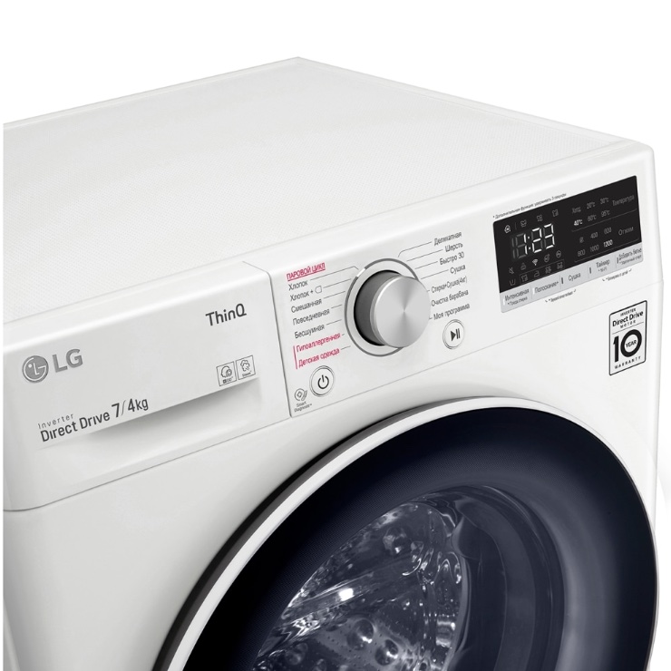 Стирально-сушильная машина  LG F2V5HG0W 3