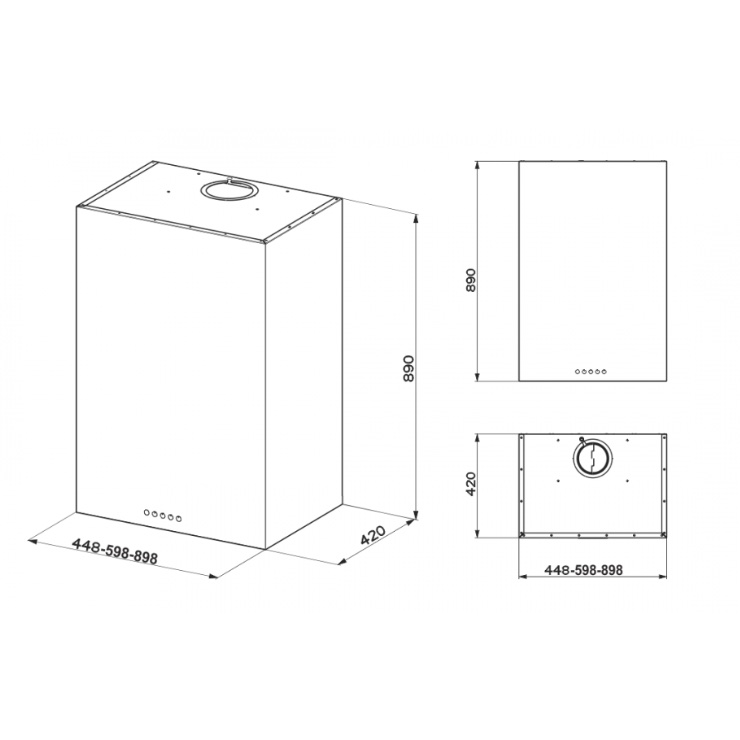Вытяжка Faber CUBIA PLUS EV8 X A60 2