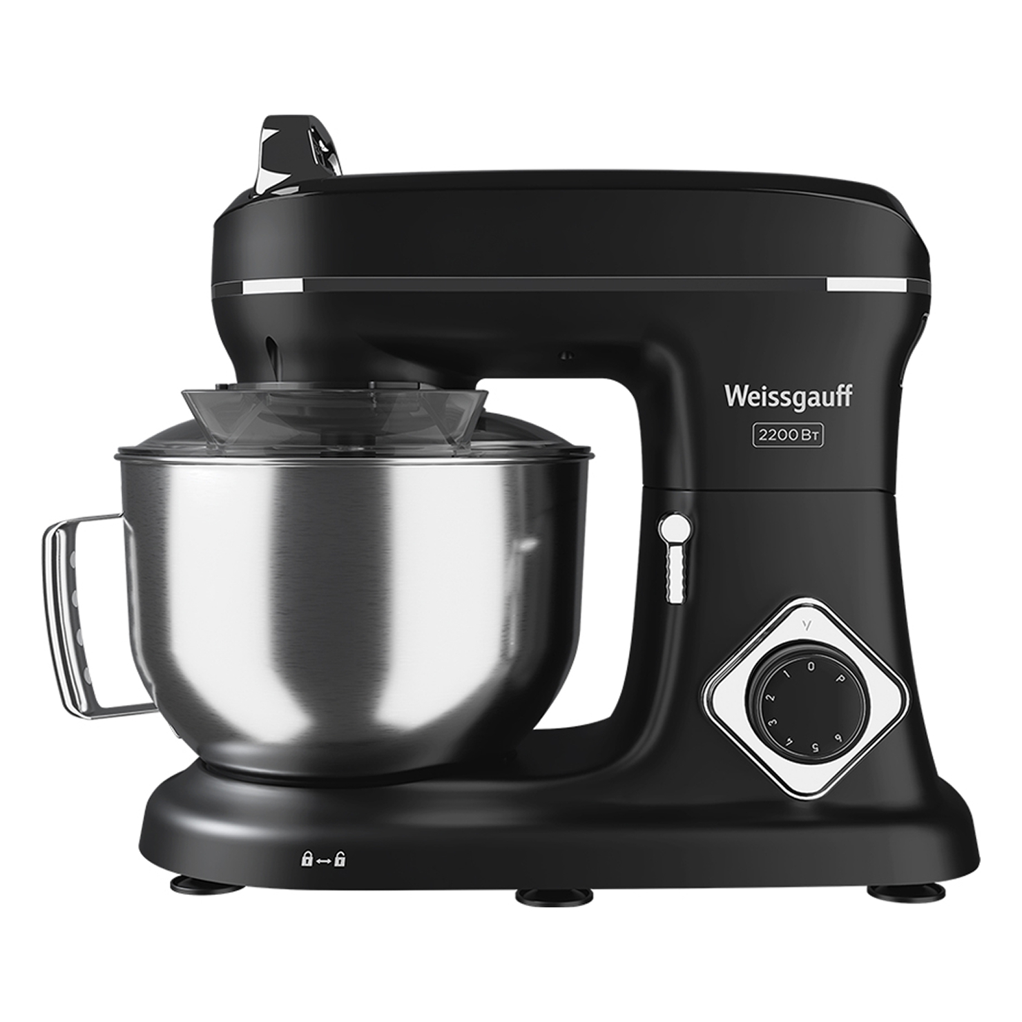 Миксер планетарный Weissgauff WSM 226 PDB Touch Screen Pro 2