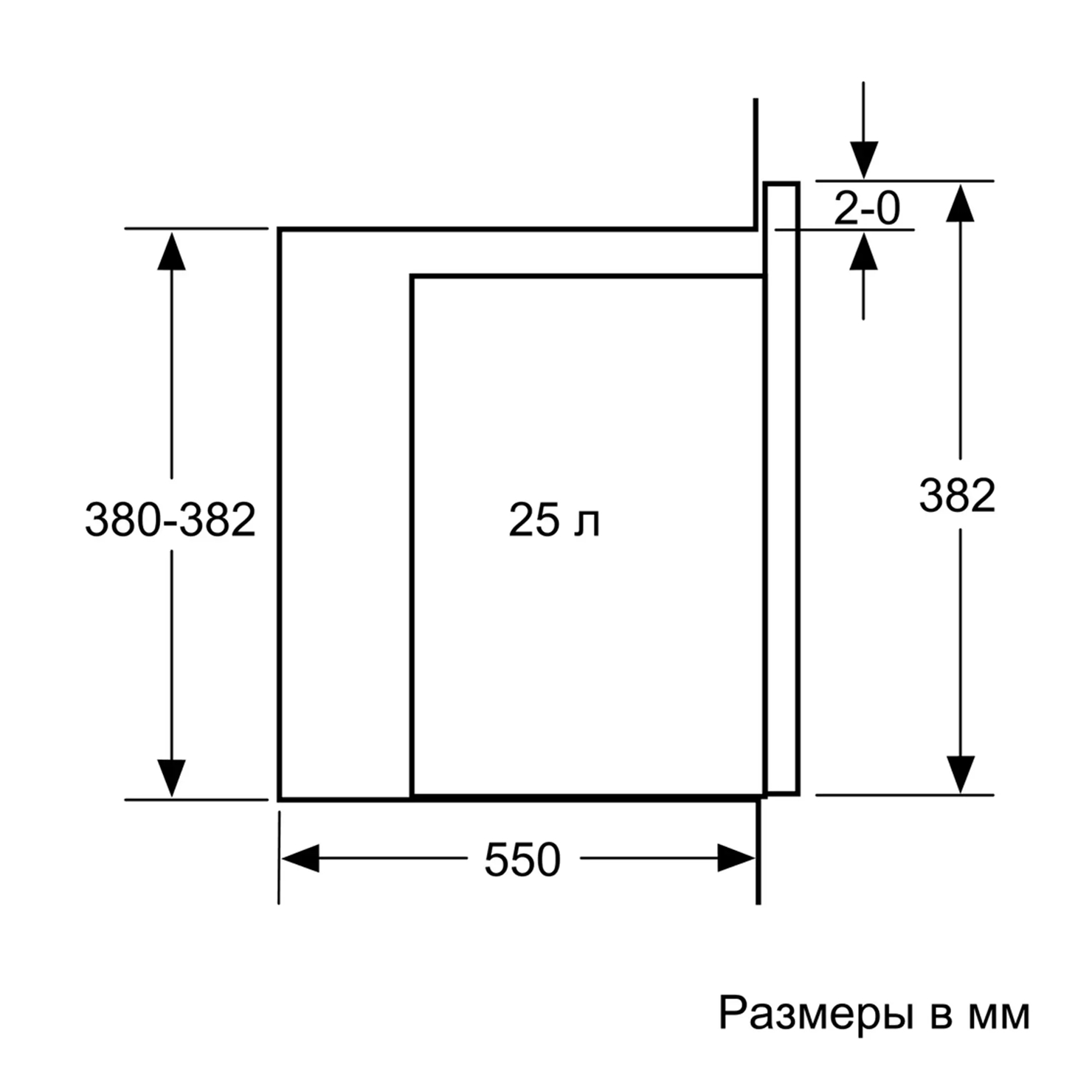 Микроволновая печь встраиваемая Bosch BEL554MW2 7