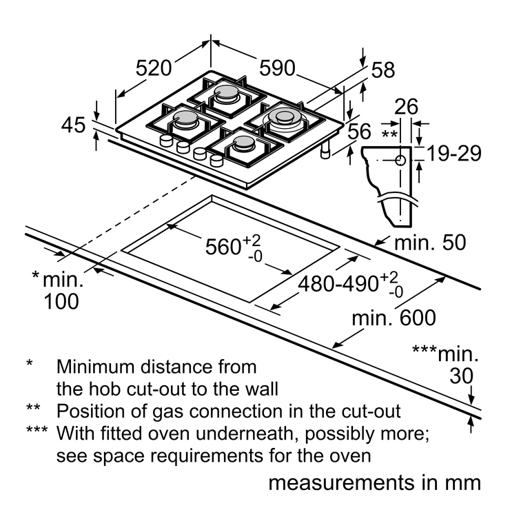 Газовая панель Bosch PNH6B6B90 7