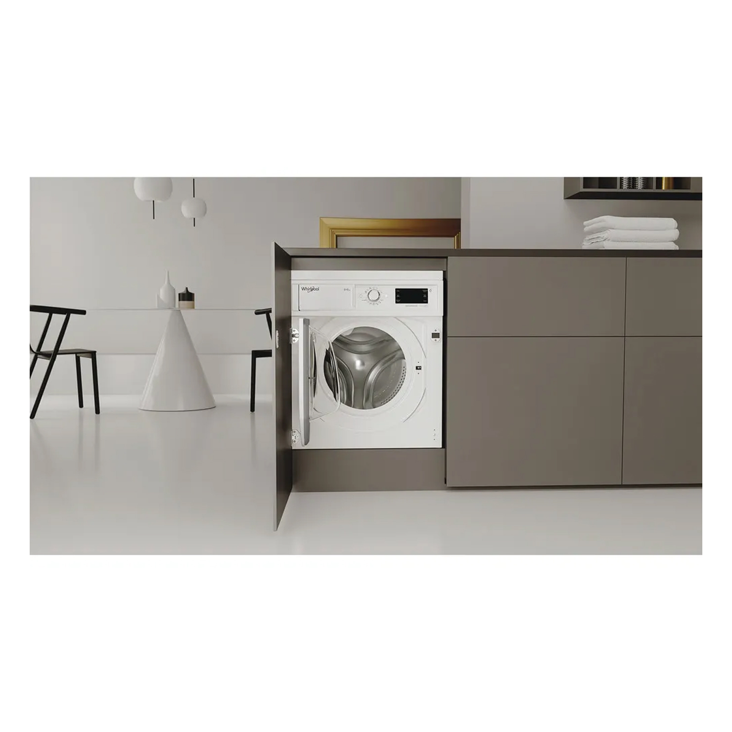 Встраиваемая cтирально-сушильная машина с фронтальной загрузкой Whirlpool BI WDWG 861485 EU 5