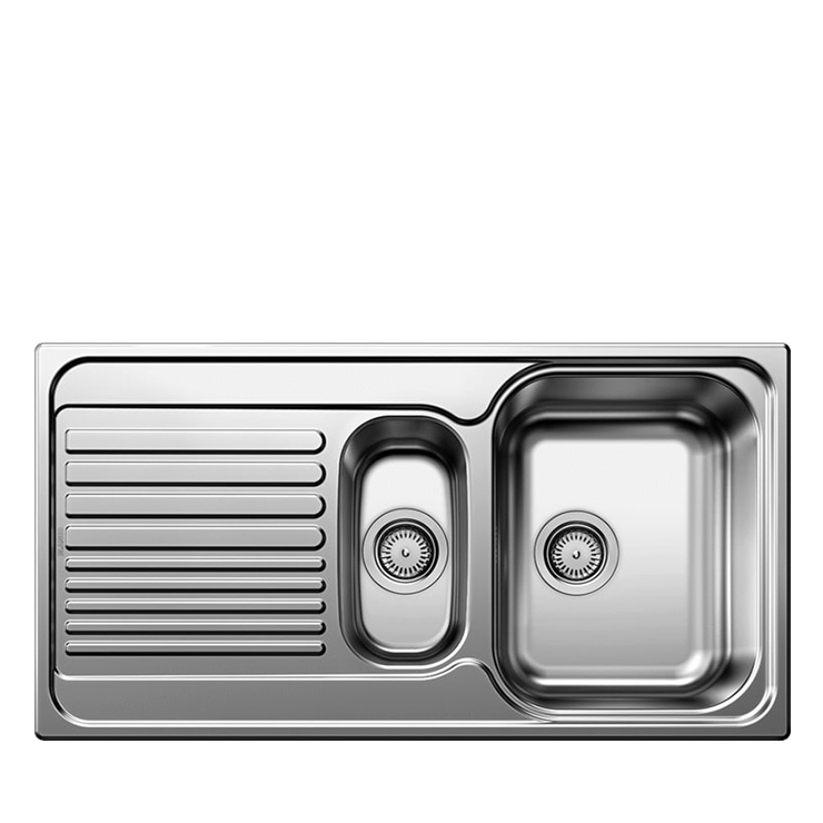 Кухонная мойка Blanco TIPO 6 S Basic матовая (209297+214301-1) 512303