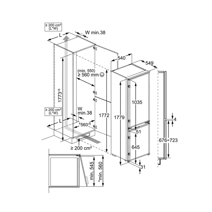 Холодильник Electrolux LNT2LF18S 8