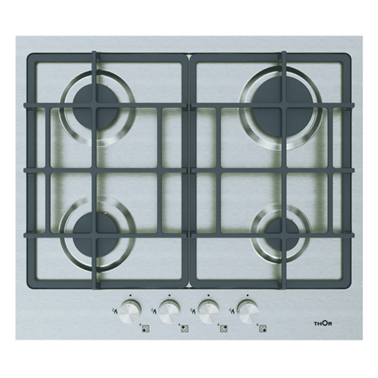 Газовая панель  Thor TH 60 4G AI AL CI Inox