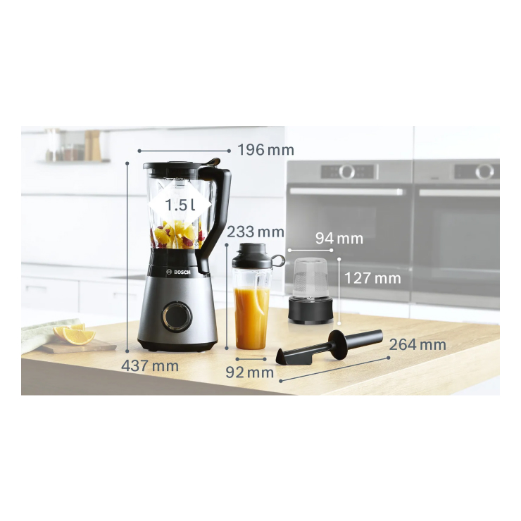 Стационарный блендер Bosch MMB6177S 8