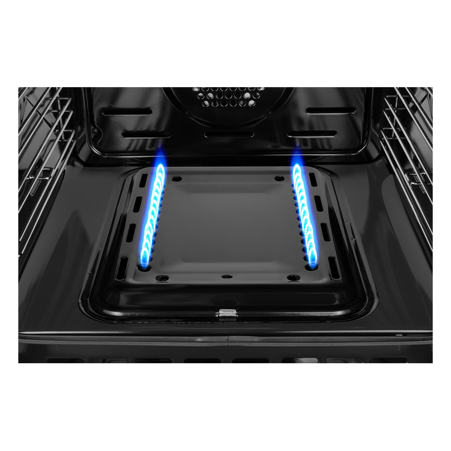 Газовый духовой шкаф Weissgauff WGO 706 Black Glass 6
